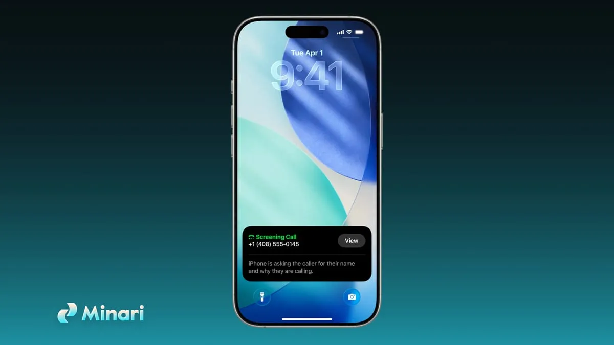 Un iPhone qui filtre un appel entrant